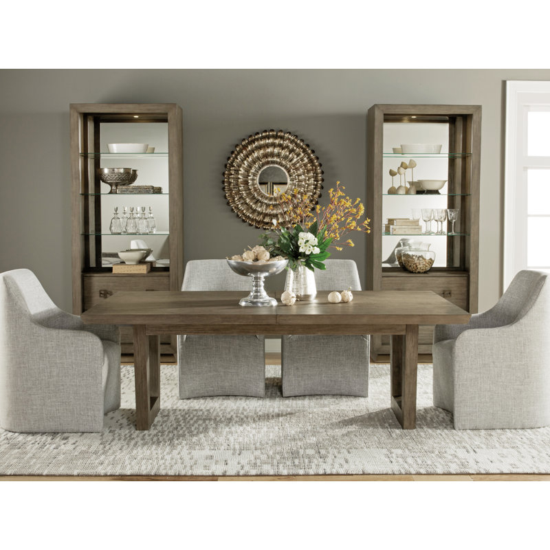 Cohesion Brio Rectangular Dining Table, Grigio
