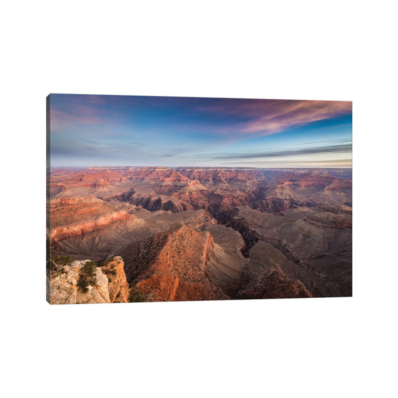South Rim Sunrise by Jeffrey C. Sink - Print on Canvas, 20.32cm H x 30.48cm W x 1.9cm D, Wrapped Canvas