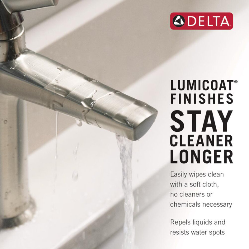 Emerge Shower Faucet, Stainless