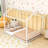 House-Shaped Floor Bed With Guardrails-901735778-901735780