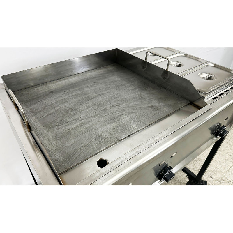 Chariots de nourriture Plancha Para Tacos