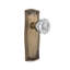 Prairie Plate with Crystal Door Knob-1367103818-1367103819