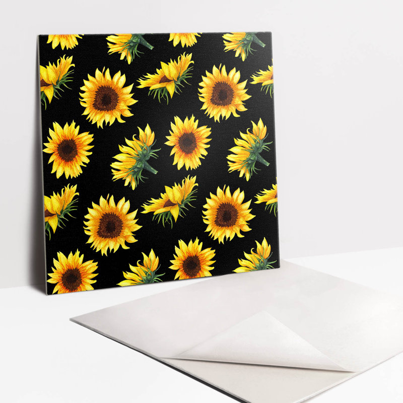 Oscar 30cm x 30cm PVC Mosaic Tile in Yellow