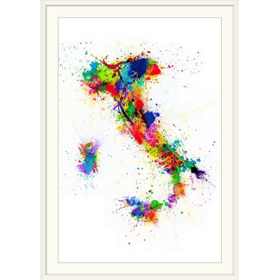 «Italy Paint Splash» par Francy, impression