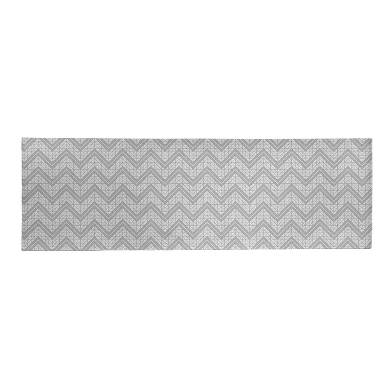 Chenille Chevron Indoor Rug, Runner 2'5" x 8'