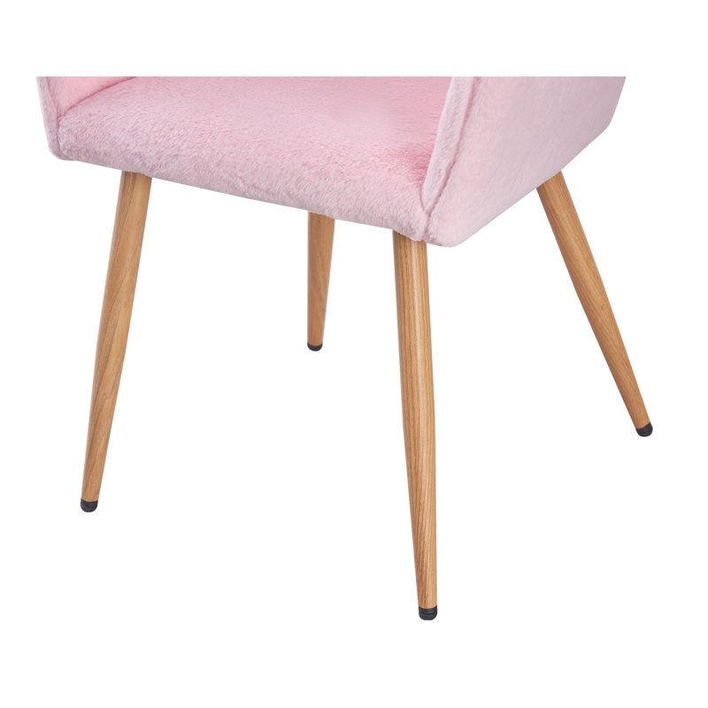Chaise de salle à manger Outten, Rose