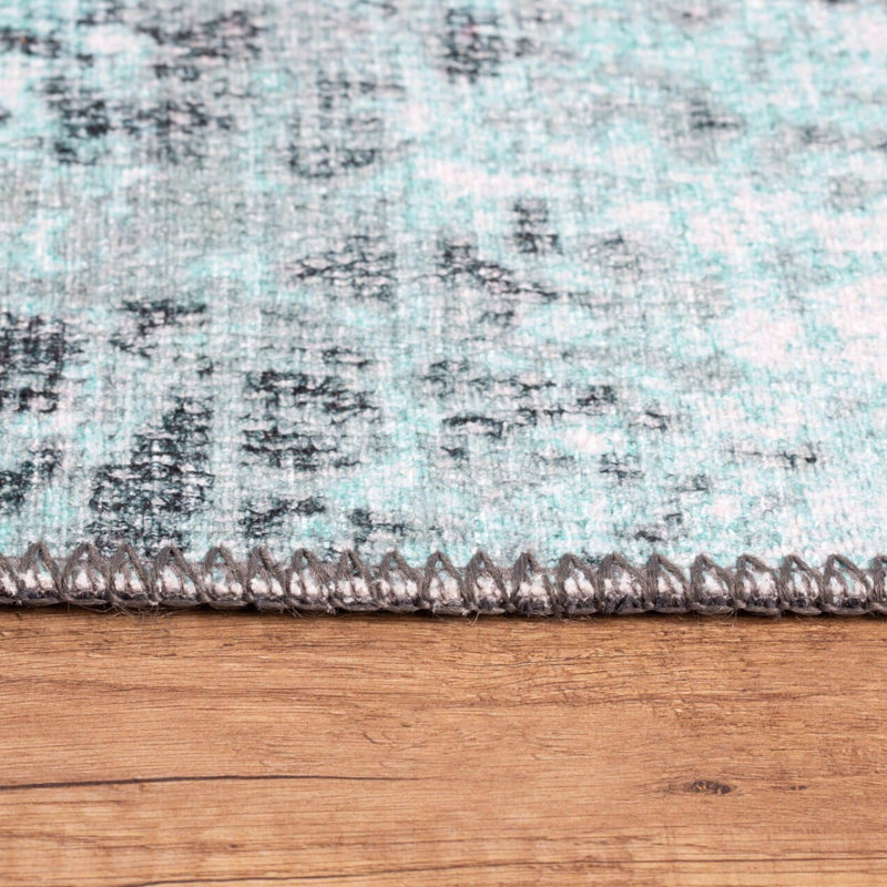 Soft and Durable Hall Carpet, 100% Polyester, 29.5 x 59.1 inches | 1850 g/m² Density, 0.16 inches Pile Height | Recycled Poly Cotton Underside, Machine Washable at 30°C | Ideal for Entryways and Living Spaces