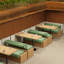 Banc de café de style moderne