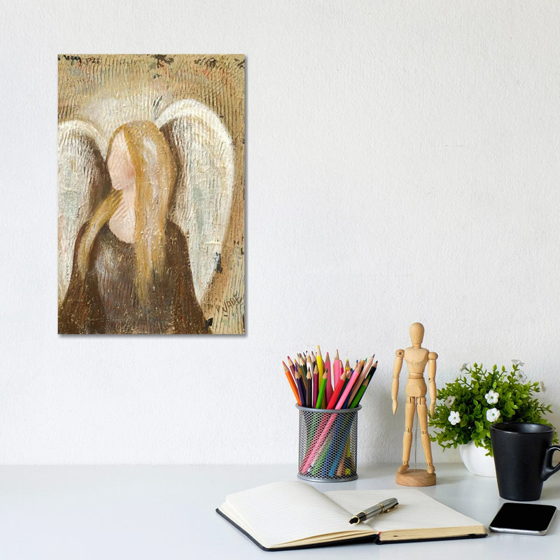 Angel by Jade Reynolds - Wrapped Canvas Print, 20.32 cm H x 30.48 cm W