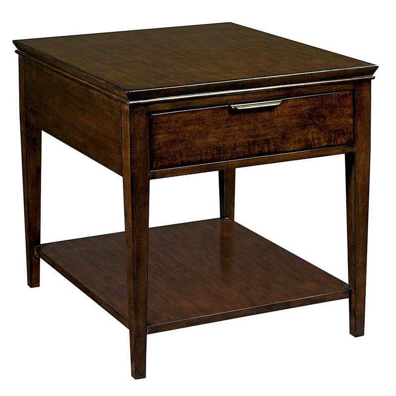 Eliah Solid Wood End Table