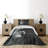 Eclectic Polyester Coverlet