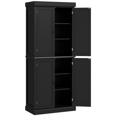 HomCom 72.5'' Kitchen Pantry & Reviews | Wayfair