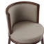 Tabouret de comptoir en similicuir Evalyn avec pieds en bois de hêtre-2027205749
