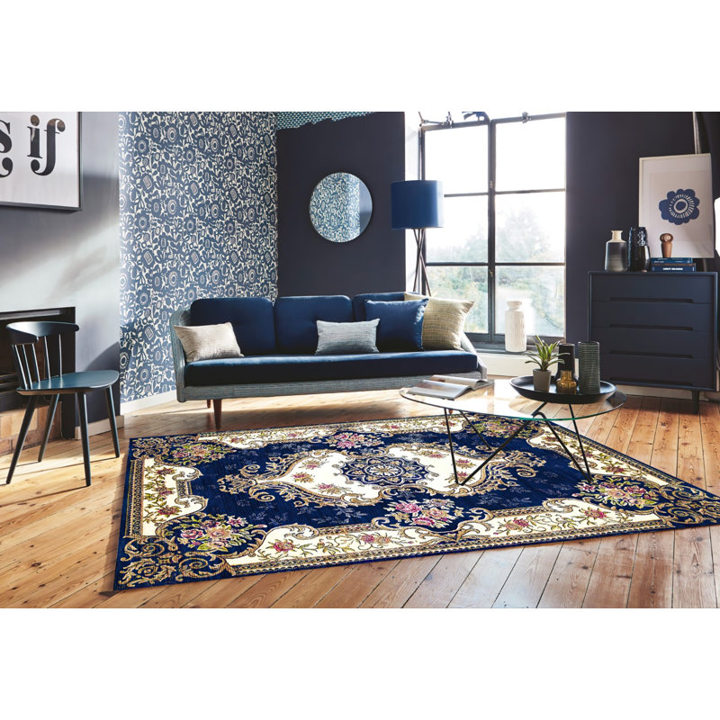 Albia Rectangle Oriental Area Rug, Rectangle 300 x 400cm