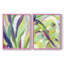 Impression encadrée V-Premium Bright Bright Abstraction - prête à être accrochée - aucun clou requis - aucun clou requis-1510787406-1510787414