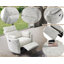 Ensemble de 2 fauteuils inclinables rotatifs inclinables Rock-1256773064