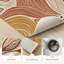 Tapis de cuisine lavables antidérapants Abstract Swirl