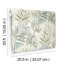 Papier peint Serenade Aqua Ferns-119797050