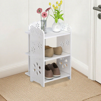 Narrow Shoe Rack Doorway Narrow Slit Shoe Rack Space-Saving Multi-Tier Shoe Rack Compact Shoe Cabinet Open Shoe Cabinet