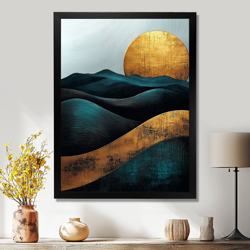Graue - Landscapes Canvas Prints, Noir, noir, noir, noir, H 20 po x l 12 po, Reproduction encadrée sans passe-partout