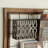 Retford Wood and Metal Magazine Rack