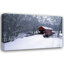 Art sur toile tendue par Rotenberg, Nancy: PA, Mariana Co, pont couvert Hughes en hiver