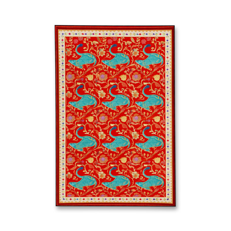 Tapis tissé à motif nautique Mosso, 2'6" x 4'11"