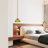 1 - Light Glass Single Pendant With Adjustable Height