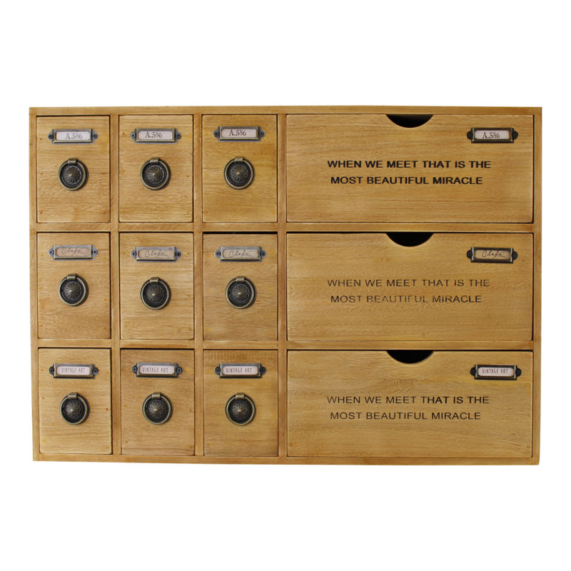 Deweese Wood Desk Organiser
