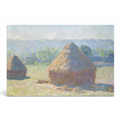Haystacks, End of Summer (1891) - Art mural sur toile paysage