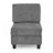 U shape Modular Sectional Sofa, includes Four Single Chair and Two Corner