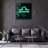 Elegant Decorative Tempered Glass Painting, 40 x 40 Inches | 100% Tempered Glass, Thickness: 0.16 Inches | UV Printing for Vibrant Colors & Durability | Perfect for Home Decor & Art Enthusiasts