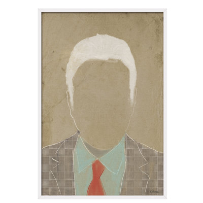 Design Retrato IV by Bruno Vázquez - Painting