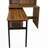 Writing Desk with Bookshelf & Hutch-1895863250
