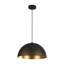 Luminaire suspendu industriel en métal martelé 1 lumière