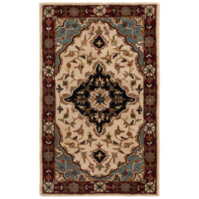 Tapis oriental en laine touffeté à la main Balthrop