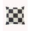 CHECKERBOARD Wool Lumbar Pillow Cover-672123635