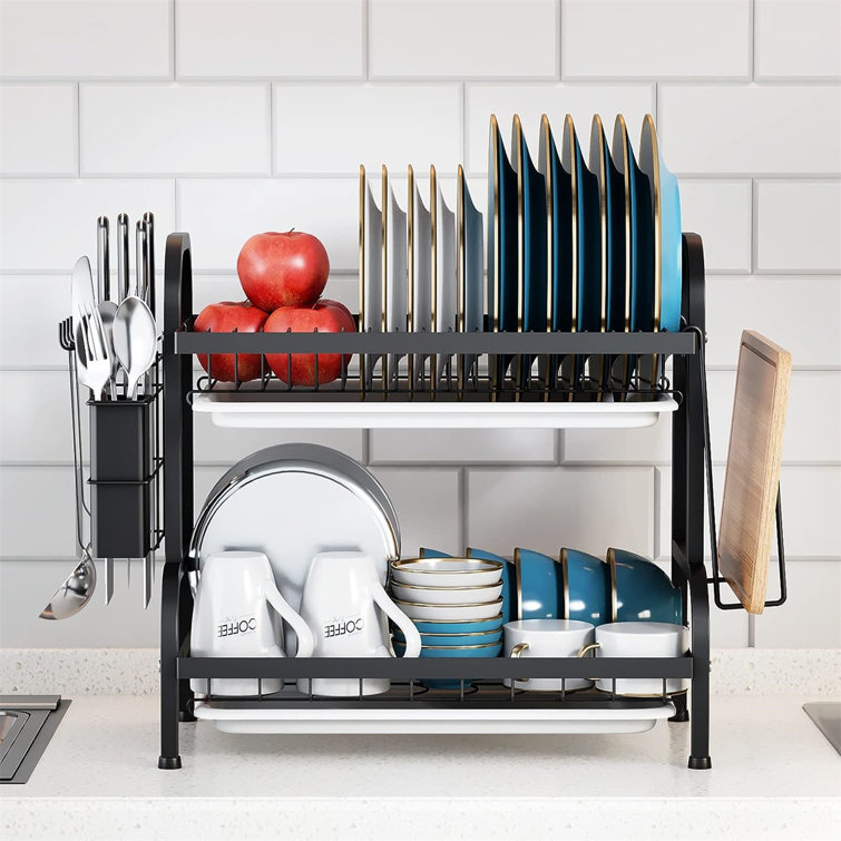 YITAHOME Adjustable Steel Dish Rack