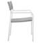 Chaise de salle à manger d'extérieur empilable Raleigh-271940946