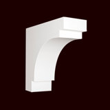 18'' H x 6'' W x 17'' D Urethane Bracket / Corbel