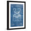 « coffee broyage 1911 blueprint » par steve king, reproduction d’art encadrée-18046433