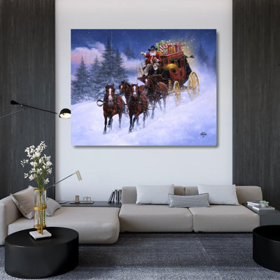 «The Holiday Aisle® Sorenson, Jack», art sur toile tendue sous le titre Jack: Nicks Express