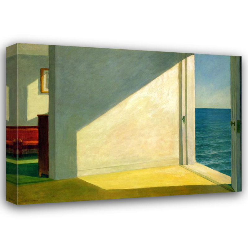 Chambres au bord de la mer, H 17 po x l 24 po