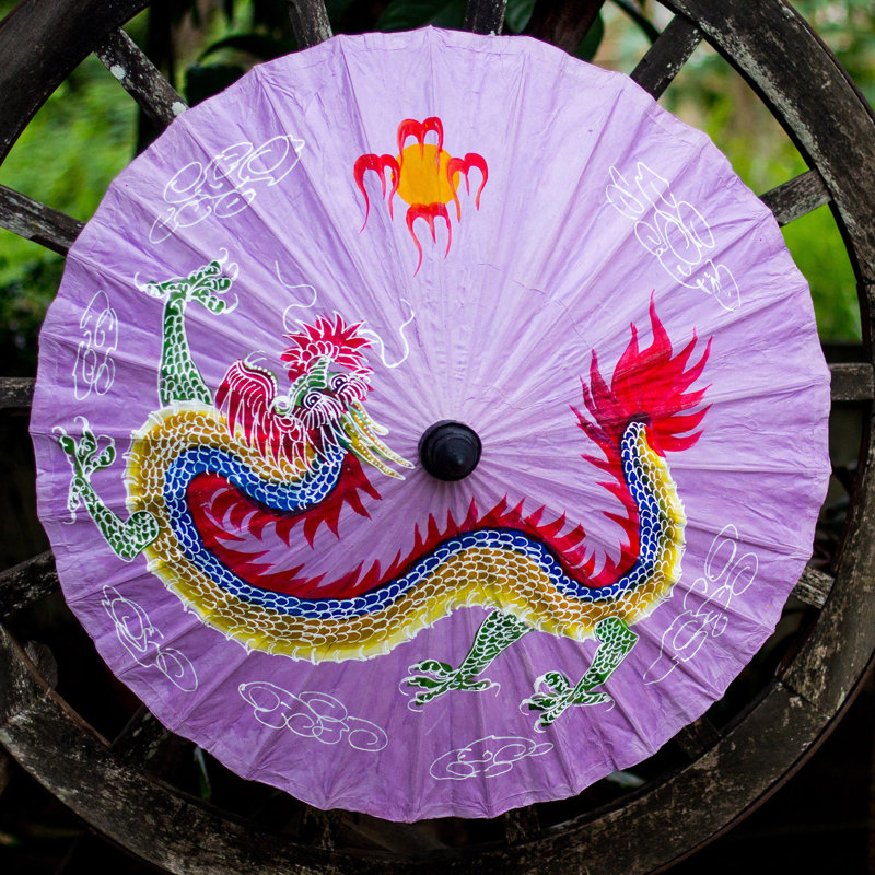 Parasol papier saa dragon Moorgate