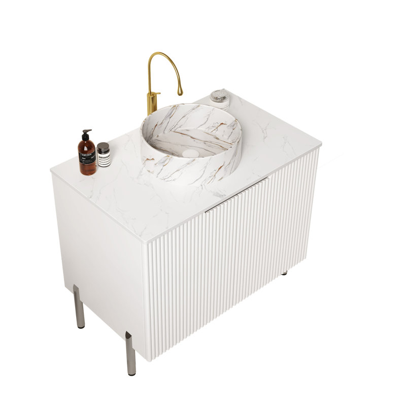 Stylish Storage Elegant Ceramic Modern Bathroom Essential