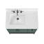 Avanity Paisley 36 in. Vanity Combo in Everglade Green finish with Cala White Engineered Top-482723430