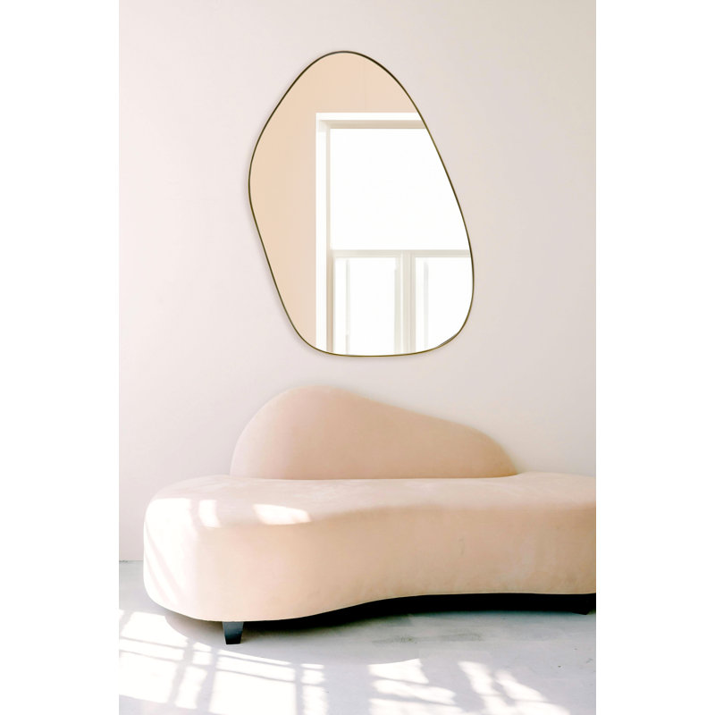 Latefa Steel Flat Wall Mirror