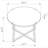 Heyer Grey Round Engineered Wood Coffee Table