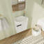 Meuble-lavabo simple 16,87 po avec plateau en céramique Northumberland-1240050728