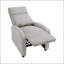 Fauteuil inclinable moderne avec dossier en velours côtelé gris clair pour plus de confort et de style dans les salons-1755880634